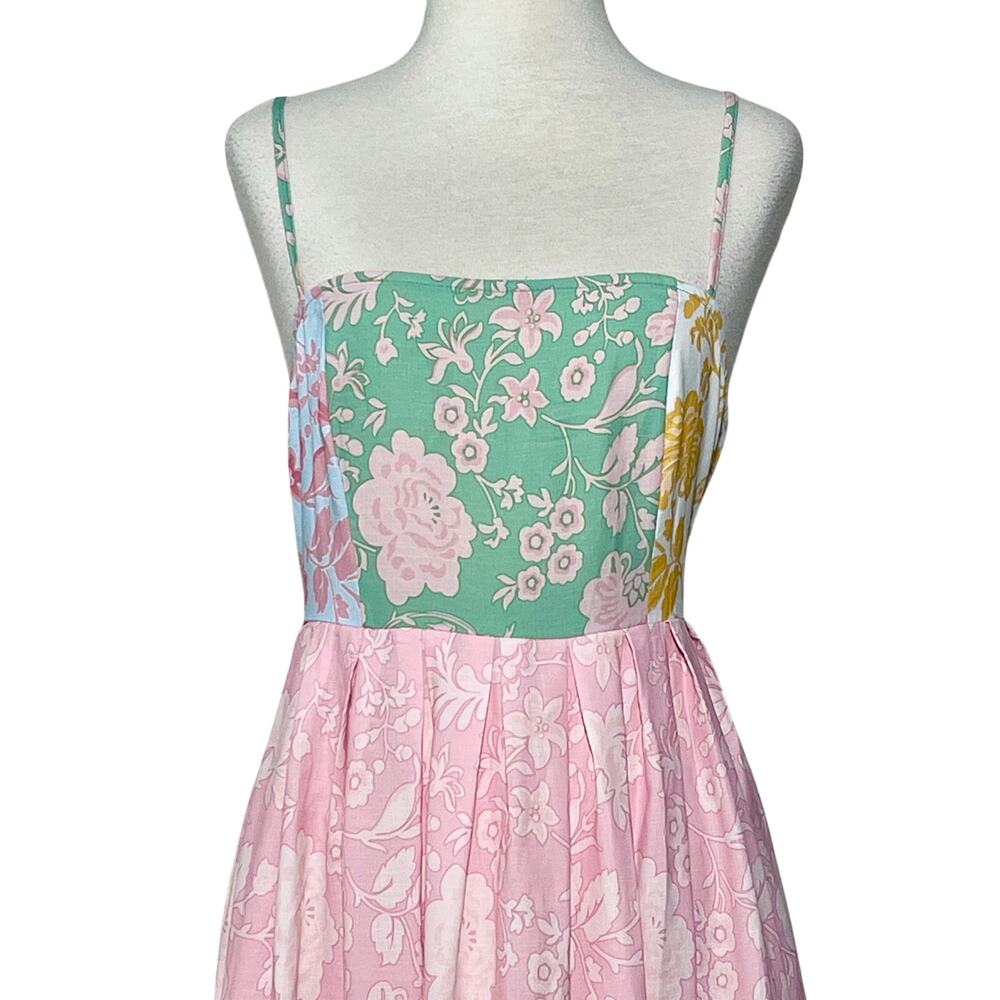 Petal & Pup SHELBY MIDI DRESS SZ L Floral Multicolor - Picture 5 of 12
